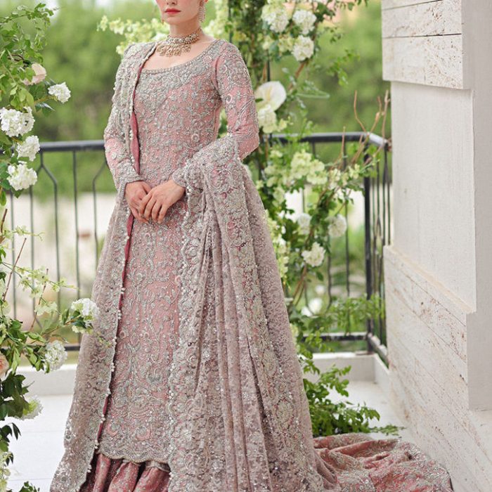 Aanya Rose Pink French Chantilly Bridal