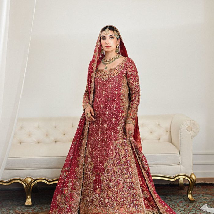 Mehtab Scarlet Farshi Bridal
